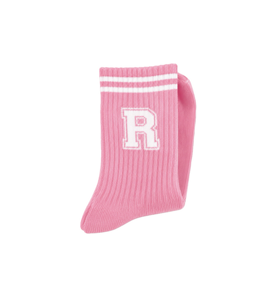 Pink out Cheer Socks